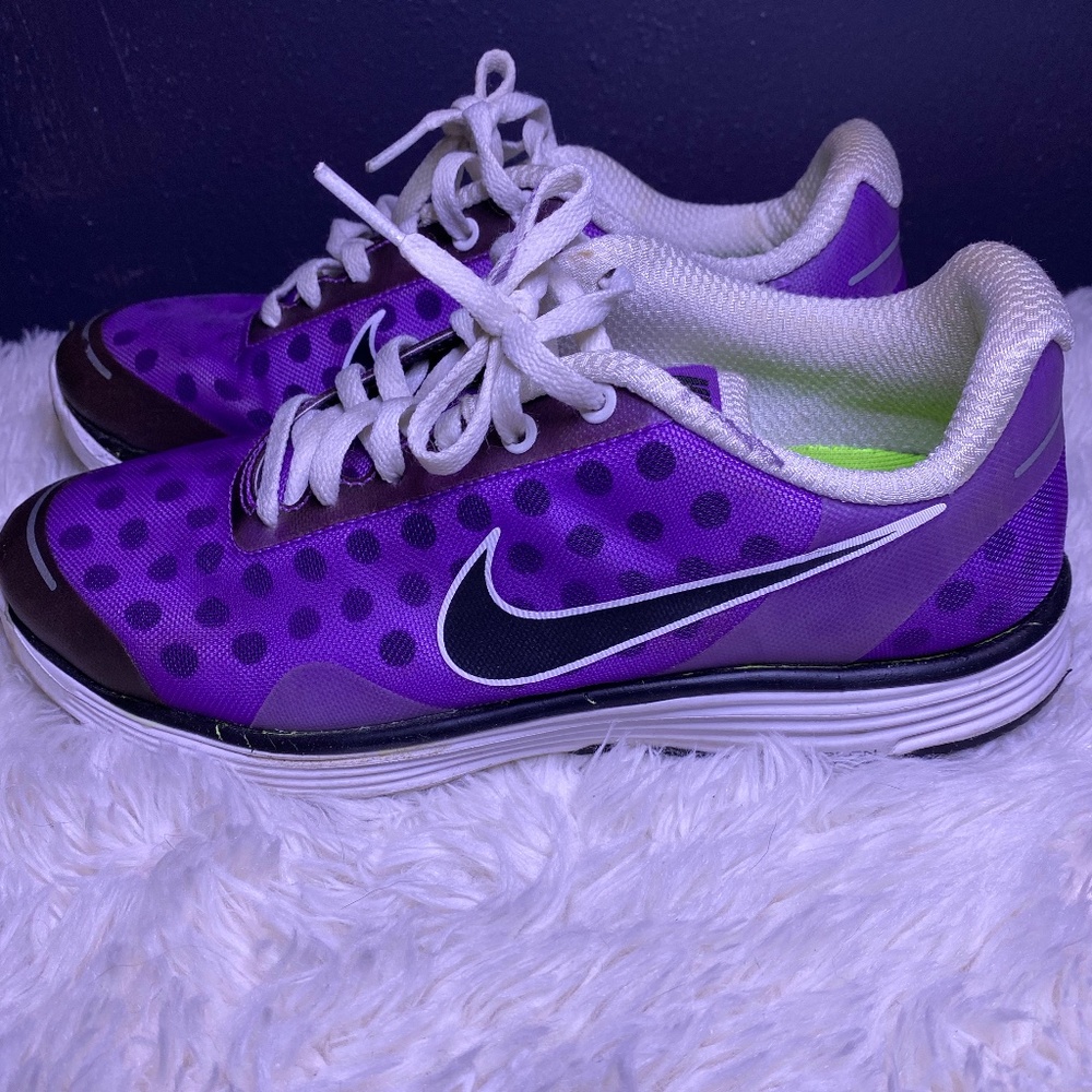 Nike Lunarswift 2 Purple Dots 7.5M Running Shoes